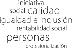 Iniciativa, social, calidad, igualdad e inclusión, rentabilidad social, personas, profesionalización